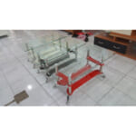 Bàn Sofa Kính Cường Lực Chữ Nhật KingSofa SBF22