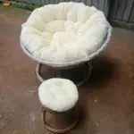 Ghế Mây Thư Giãn Papasan KS-TG-17021 (Đan Mây Nhựa Giả Mây) - Ảnh 12