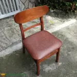 Ghế Mango KS-GF-13081 Nệm Ngồi/ Tựa Lưng (Gỗ cao su, Mặt nệm, Mặt gỗ) - Ảnh 2