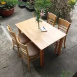 Bộ Bàn Ăn Cabin KingSofa KS-BA003-01 (Gỗ cao su/1m2/1m4/1m6/1m8) - Ảnh 12