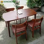 Bộ Bàn Ăn Mango Gỗ Cao Su KS-BA-13081 (Bàn Mango/ Ghế Mango) - Ảnh 6