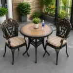 Bộ Bàn Ghế Nhôm Đúc Ngoài Trời KS-BN005-SV014 - Ảnh 3