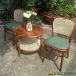 Bàn Trà Gỗ Hai Tầng Đan Mây KingSofa KS-DL-014 (Bàn cafe/ Bàn Sofa/ Mặt Gỗ/ Mặt Đá) - Ảnh 19