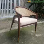 Ghế Wormley Gỗ Mặt Nệm Tựa Mây Kingsofa KS-DL-002 (Gỗ Tần Bì/ Ghế Cafe/ Ghế nhà hàng/ Khách sạn) - Ảnh 17