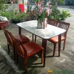Bộ Bàn Ăn 4 Ghế Sunny KS-DL-001.02 - Ảnh 4