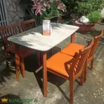 Bộ Bàn Ăn 4 Ghế Sunny KS-DL-001.02 - Ảnh 5