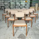 Ghế Kai Gỗ ASH Lưng Tựa Bọc Nệm Kingsofa KS-DL-018 (Ghế Cafe/ Ghế Ăn) - Ảnh 12