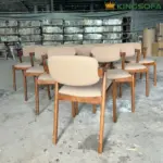 Ghế Kai Gỗ ASH Lưng Tựa Bọc Nệm Kingsofa KS-DL-018 (Ghế Cafe/ Ghế Ăn) - Ảnh 13
