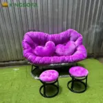 Ghế Mây Thư Giãn Papasan Đôi KS-TG-17020 (Băng dài Papasan/ Papasan đôi) - Ảnh 11