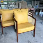 Ghế Gỗ Đan Mây Harvey Probber KingSofa KS-DL-025 (Ghế Sofa Cafe/ Ghế Ăn Nhà Hàng/ Ghế Phòng Trà/ Ghế Sofa Đơn/ Ghế Sofa Băng) - Ảnh 15