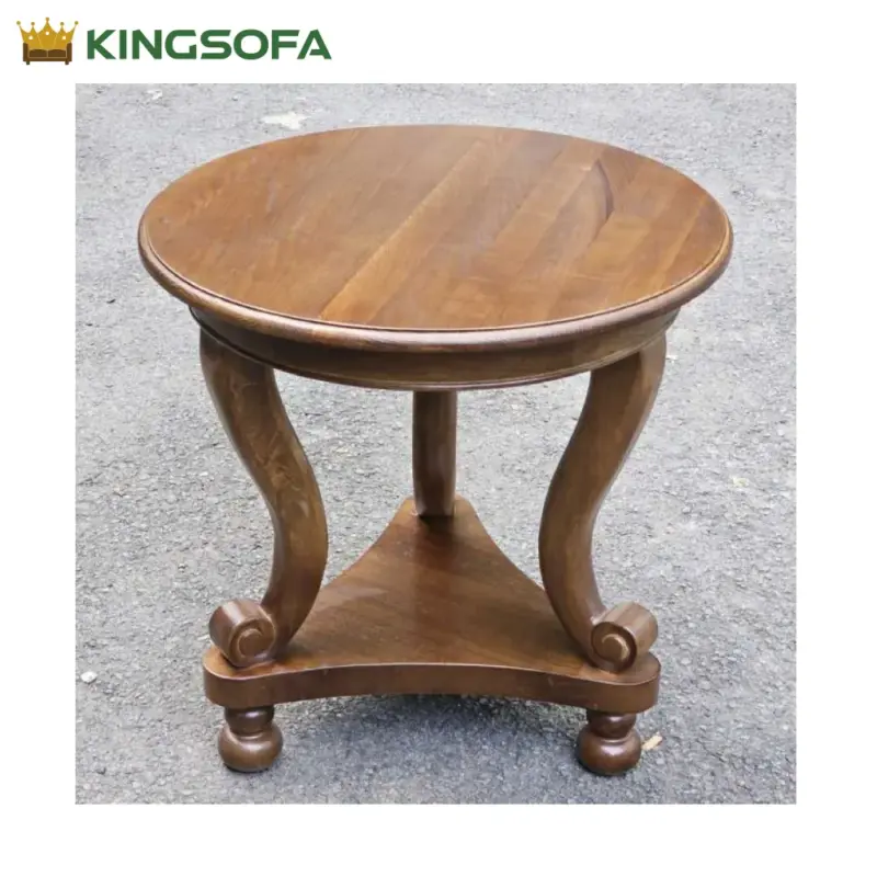 Ban Sofa Go Chan Quy KingSofa KS SK 99 Go Cao Su Mat Veneer Tan Bi 4