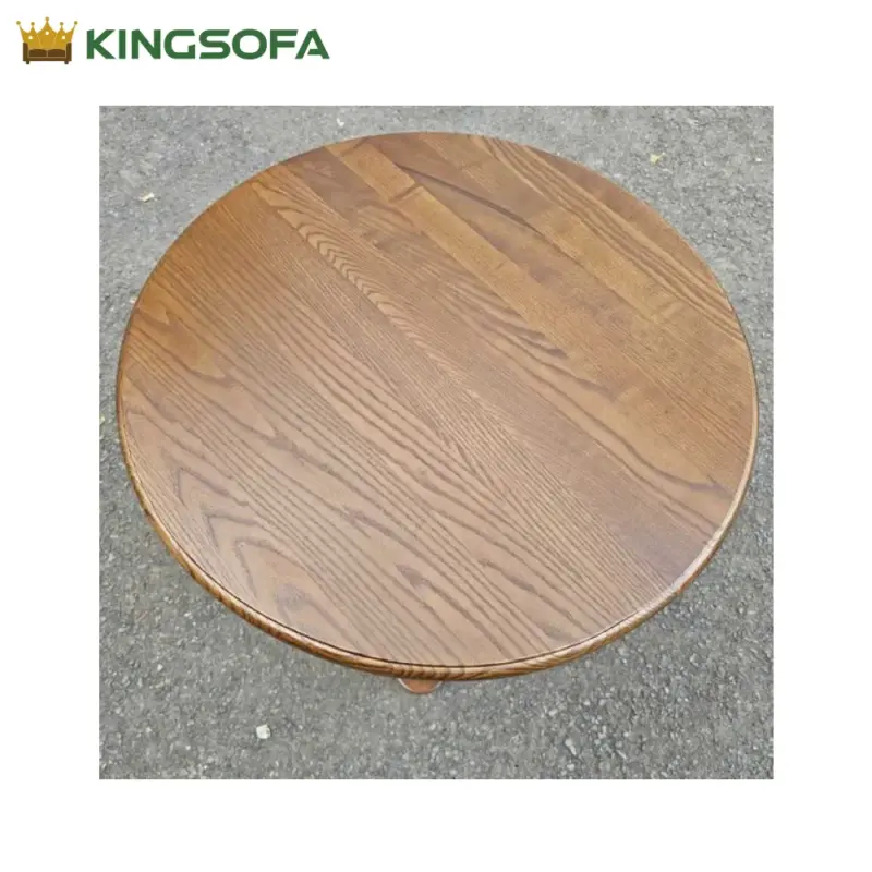 Ban Sofa Go Chan Quy KingSofa KS SK 99 Go Cao Su Mat Veneer Tan Bi 6