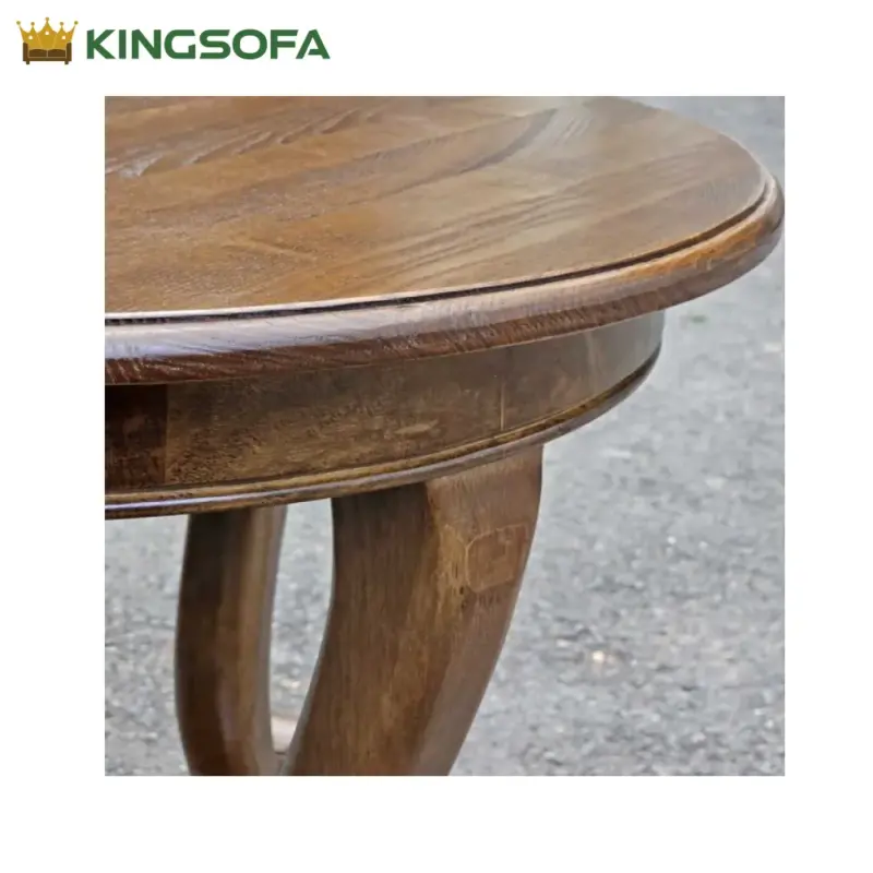 Ban Sofa Go Chan Quy KingSofa KS SK 99 Go Cao Su Mat Veneer Tan Bi 7