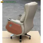 Ghế Giám Đốc Bọc Da Cao Cấp Có Ngã Lưng Chỉnh Điện Gác Chân Hiện Đại KS-GD031 (Ghế Trưởng Phòng/ Ghế Lãnh Đạo) - Ảnh 2