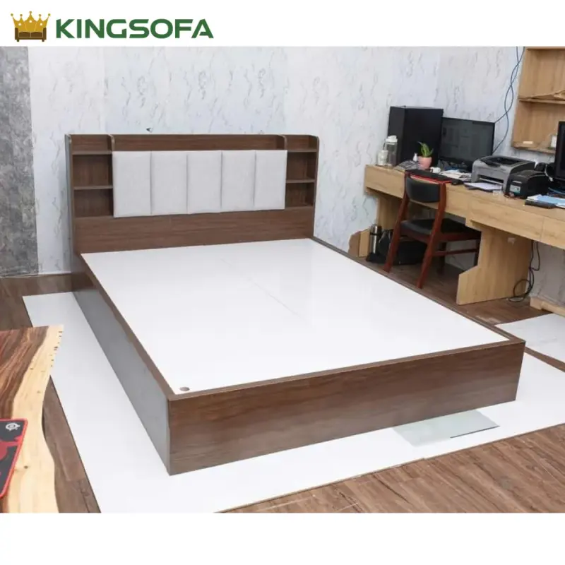 Giuong Ngu Go Cong Nghiep KingSofa KS GCN DS0015A 1m61m8Khong Hoc Keo 3