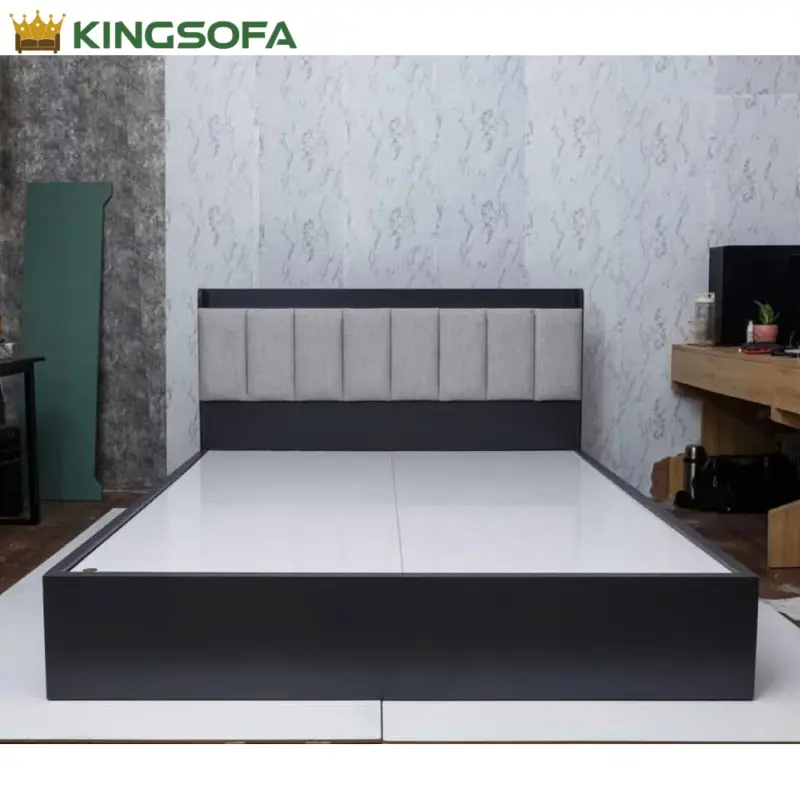 Giuong Ngu Go Cong Nghiep KingSofa KS GCN DS0017A 1m61m8Khong Hoc Keo 2