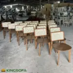 Ghế COSEC Gỗ Ash Tựa Mây KingSofa KS-SK-0075 - Ảnh 9