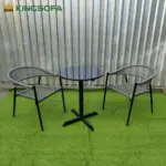 Ghế Cafe Sắt Đan Dây KingSofa KS-TH-015 (Có Nệm/ Không Nệm) - Ảnh 3