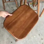 Ghế Bar Yên Ngựa Gỗ Cao Su Kingsofa KS-SK-BAR041 (Mặt Gỗ/ Mặt Nệm) - Ảnh 11