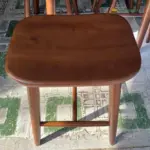 Ghế Bar Yên Ngựa Gỗ Cao Su Kingsofa KS-SK-BAR041 (Mặt Gỗ/ Mặt Nệm) - Ảnh 8