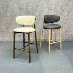 Ghế Bar Oleandro Gỗ Tần Bì Đệm Ngồi Và Tựa Bọc Nệm Kingsofa KS-SK-BAR039