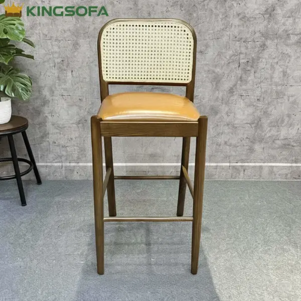 Ghế Bar Sienna Gỗ Tần Bì Kingsofa KS-SK-BAR033 (3) Ghế Bar Sienna Gỗ Tần Bì Kingsofa KS-SK-BAR033 (3)