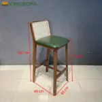 Ghế Bar Simonini Gỗ Tần Bì Kingsofa KS-SK-BAR035 - Ảnh 6