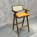 Ghế Bar V-LEG Gỗ Tần Bì Kingsofa KS-SK-BAR032