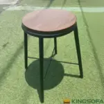 Ghế Đôn 4 Ống Tròn KingSofa KS-SK-0084 (Giằng Chéo/ Giằng Tròn) - Ảnh 4