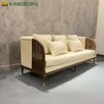 Ghế Sofa Indochine Gỗ Tần Bì Đệm Ngồi KingSofa KS-SK-0096 (1m8/2m) - Ảnh 3