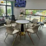 Bàn Trà Mặt Đá Chân Đá Gốm Nhập Khẩu KingSofa KS-BT019 (KT: 60/70/80 cm) - Ảnh 3