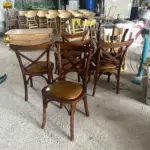 Ghế Bistro KingSofa KS-GF-14020 (Gỗ cao su/ Mặt ngồi gỗ) - Ảnh 6