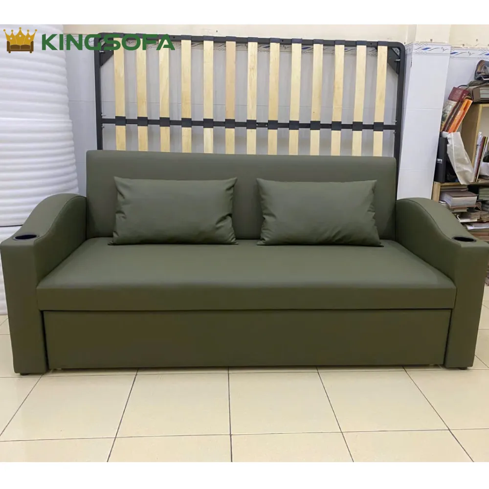 Ghế Sofa Đa Năng Giường Kéo KS-AN-0001 (Ghế Giường Sofa Thông Minh) (4) Ghe Sofa Da Nang Giuong Keo KS AN 0001 Ghe Giuong Sofa Thong Minh 4