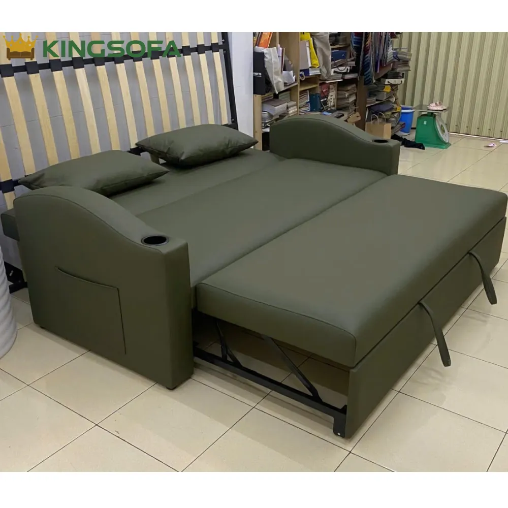Ghế Sofa Đa Năng Giường Kéo KS-AN-0001 (Ghế Giường Sofa Thông Minh) (6) Ghe Sofa Da Nang Giuong Keo KS AN 0001 Ghe Giuong Sofa Thong Minh 6