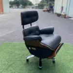 Ghế Giám Đốc Bọc Da Ốp Gỗ Lưng Ngả Điện KS-GD036 (Ghế Trưởng Phòng/ Ghế Lãnh Đạo)