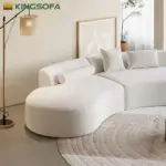 Ghế Sofa Băng Cong Phòng Khách Kingsofa KS-DP-0021 (Sofa Phòng Khách/ Sofa Chung cư) - Ảnh 4