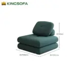 Sofa Ghế Giường Đa Năng Hiện Đại KS-AN-0002 (Sofa đa năng/ Vải bố/ Vải nhung/ Giả da) - Ảnh 7
