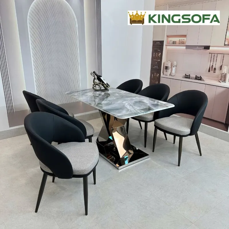 Bộ Bàn Ghế Ăn Mặt Đá – Lựa Chọn Hoàn Hảo Cho Nhà Mới, Chung Cư Và Căn Hộ Cho Thuê (18) Bo Ban Ghe An Mat Da – Lua Chon Hoan Hao Cho Nha Moi Chung Cu Va Can Ho Cho Thue 18