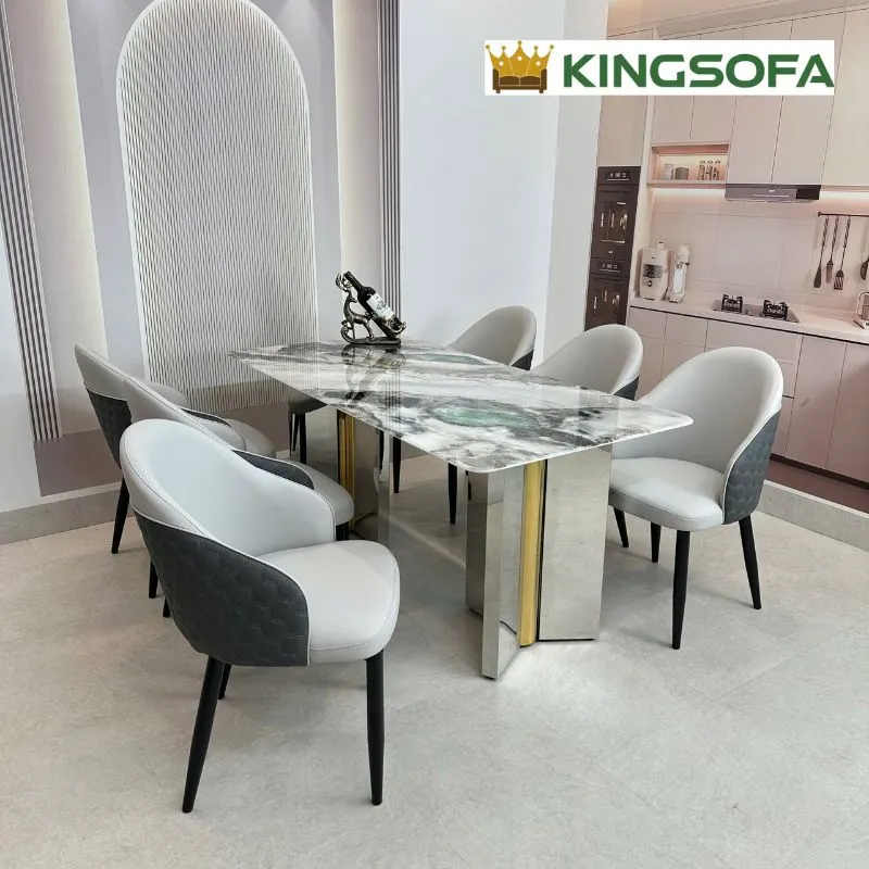 Bộ Bàn Ghế Ăn Mặt Đá – Lựa Chọn Hoàn Hảo Cho Nhà Mới, Chung Cư Và Căn Hộ Cho Thuê (27) Bo Ban Ghe An Mat Da – Lua Chon Hoan Hao Cho Nha Moi Chung Cu Va Can Ho Cho Thue 27