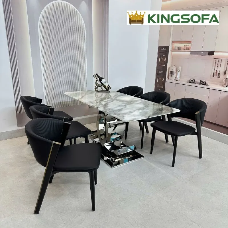 Bộ Bàn Ghế Ăn Mặt Đá – Lựa Chọn Hoàn Hảo Cho Nhà Mới, Chung Cư Và Căn Hộ Cho Thuê (8) Bo Ban Ghe An Mat Da – Lua Chon Hoan Hao Cho Nha Moi Chung Cu Va Can Ho Cho Thue 8
