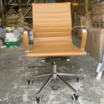 Ghế Văn Phòng Bọc Da Chân Xoay KS-VP004AB (Tựa Lưng Thấp/ Tựa Lưng Cao) - Ảnh 16