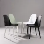 Ghế Cafe Nhựa Ngoài Trời KS-HM-GAI51 (Ghế cafe/ Ghế nhà hàng/ Ghế sân vườn)