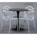 Ghế Nhựa Đúc Nguyên Khối Cao Cấp Bền Bỉ, Sang Trọng KS-HM-CIRCUS - Ảnh 3