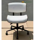 Ghế Xoay Văn Phòng Mặt Đệm Lưng Bọc Da Ốp Gỗ KingSofa KS-VP063 - Ảnh 3