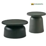 Bàn Trà Đôi Tròn Nhựa Đúc KS-HM-LH8056 (Bàn cafe/ Bàn Sofa) - Ảnh 3