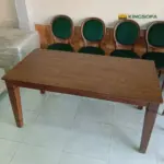 Bộ Bàn Ghế Ăn Louis Tân Cổ Điển 6 Ghế Gỗ Tần Bì KS-BG-0010 - Ảnh 4