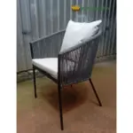 Ghế Cafe Sắt Sơn Tĩnh Điện Đan Dây Dù KS-TH-GS002 - Ảnh 6