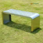 Ghế Công Viên Không Tựa Bằng Inox KS-PTFI - Ảnh 3