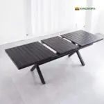 Bàn Nhôm Đúc Ngoài Trời Dài 1m8 kéo ra 2m4 KS-BN030 - Ảnh 2