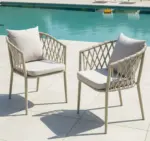 Ghế Sân Vườn Khung Nhôm Nhập Khẩu Cao Cấp KS-SV - Ảnh 3